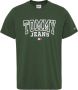 Tommy Jeans Regular fit T-shirt met labelprint model 'ENTRY' - Thumbnail 2