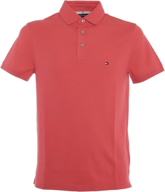 Tommy Hilfiger T-Shirts Rood Heren