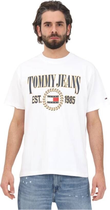 Tommy Hilfiger T-Shirts Wit Heren