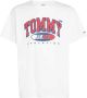 Tommy Hilfiger Heren T-shirt White Heren - Thumbnail 4