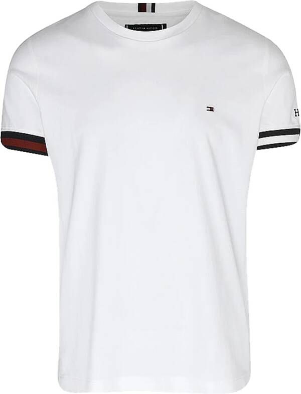 Tommy Hilfiger T-shirt met labelstitching model 'PIQUE'