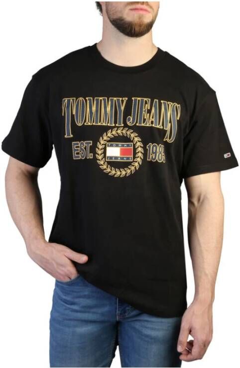 Tommy Hilfiger T-Shirts Zwart Heren