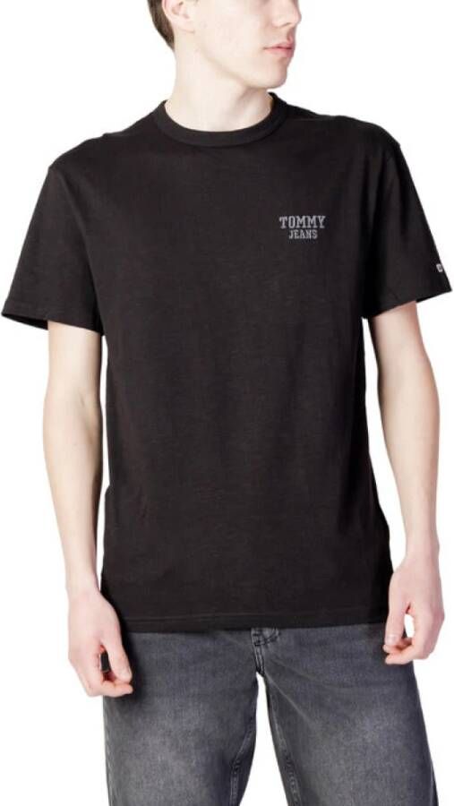 Tommy Jeans Tommy Hilfiger Jeans Men's T-shirt Zwart Heren