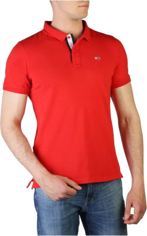 Tommy Hilfiger Terwijl Polo Rood Heren