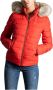 TOMMY JEANS Donsjack TJW BASIC HOODED JACKET met imitatiebont aan de capuchon & -merklabel - Thumbnail 1
