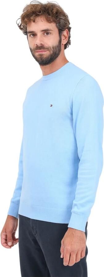 Tommy Hilfiger 1985 Collectie Blauwe Crewneck Sweater Blue Heren - Foto 2