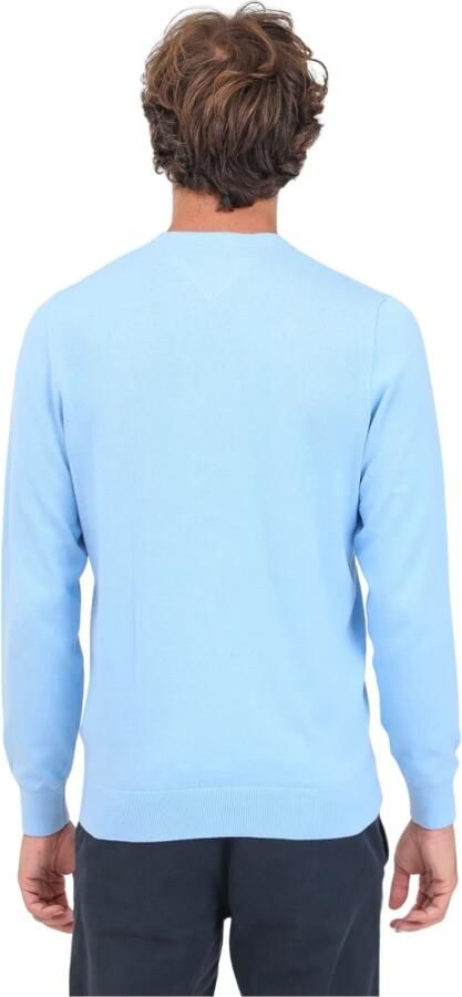 Tommy Hilfiger 1985 Collectie Blauwe Crewneck Sweater Blue Heren