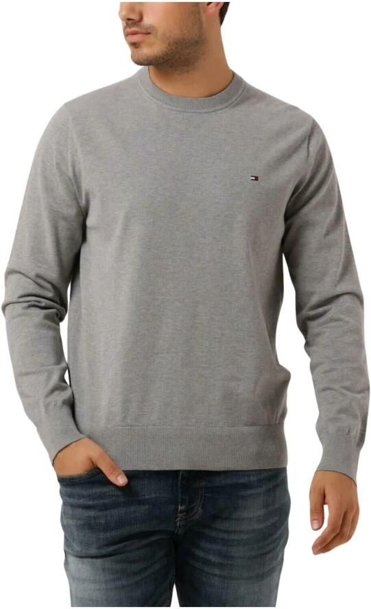 Tommy Hilfiger Regular fit gebreide pullover van een mix van katoen en kasjmier - Foto 5