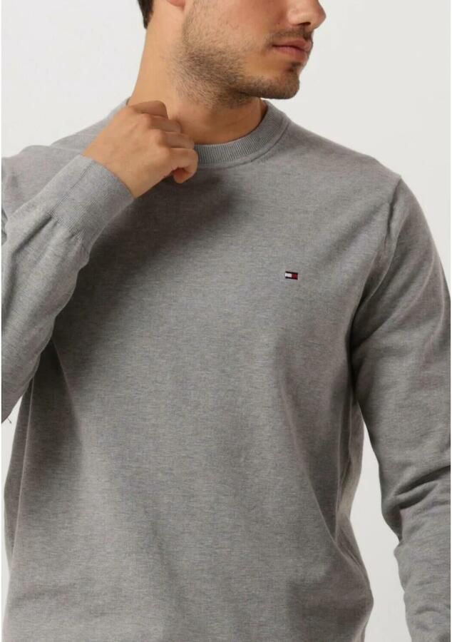 Tommy Hilfiger Regular fit gebreide pullover van een mix van katoen en kasjmier - Foto 3