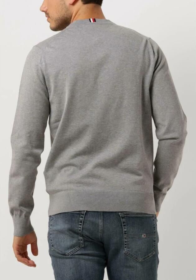 Tommy Hilfiger Regular fit gebreide pullover van een mix van katoen en kasjmier - Foto 4