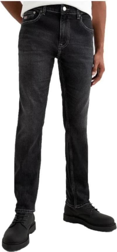 Tommy Jeans Zwarte Slim Fit Jeans Austin Slim Tprd Df7182 - Foto 2