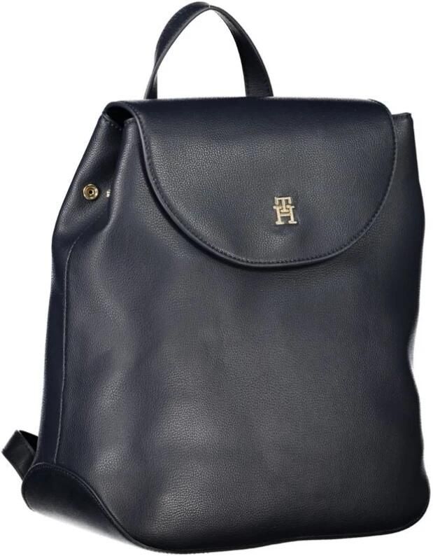 Tommy Hilfiger Blauwe Damesrugzak Uitbreidbaar met Verstelbare Banden Blue Dames