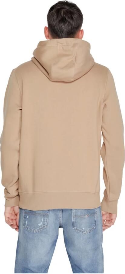 Tommy Hilfiger Beige Bedrukte Hoodie Herfst Winter Beige Heren - Foto 4