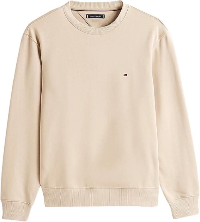 Tommy Hilfiger Beige Crewneck Sweatshirt met Geborduurd Logo Beige Heren - Foto 5