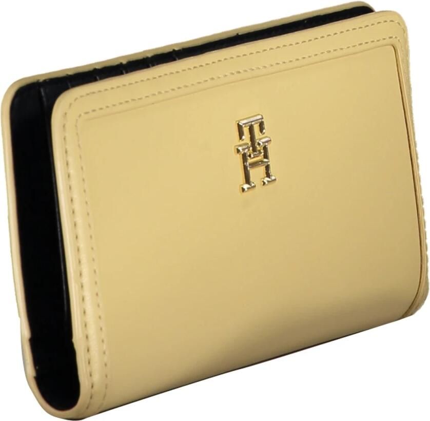 Tommy Hilfiger Beige Damesportemonnee met Meerdere Vakken Beige Dames