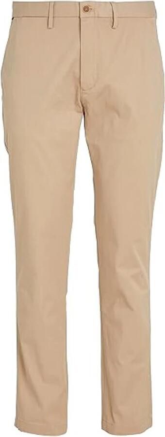 Tommy Hilfiger Beige Katoenen Broek Regular Fit Beige Heren - Foto 6