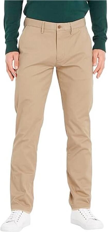 Tommy Hilfiger Beige Katoenen Broek Regular Fit Beige Heren - Foto 4