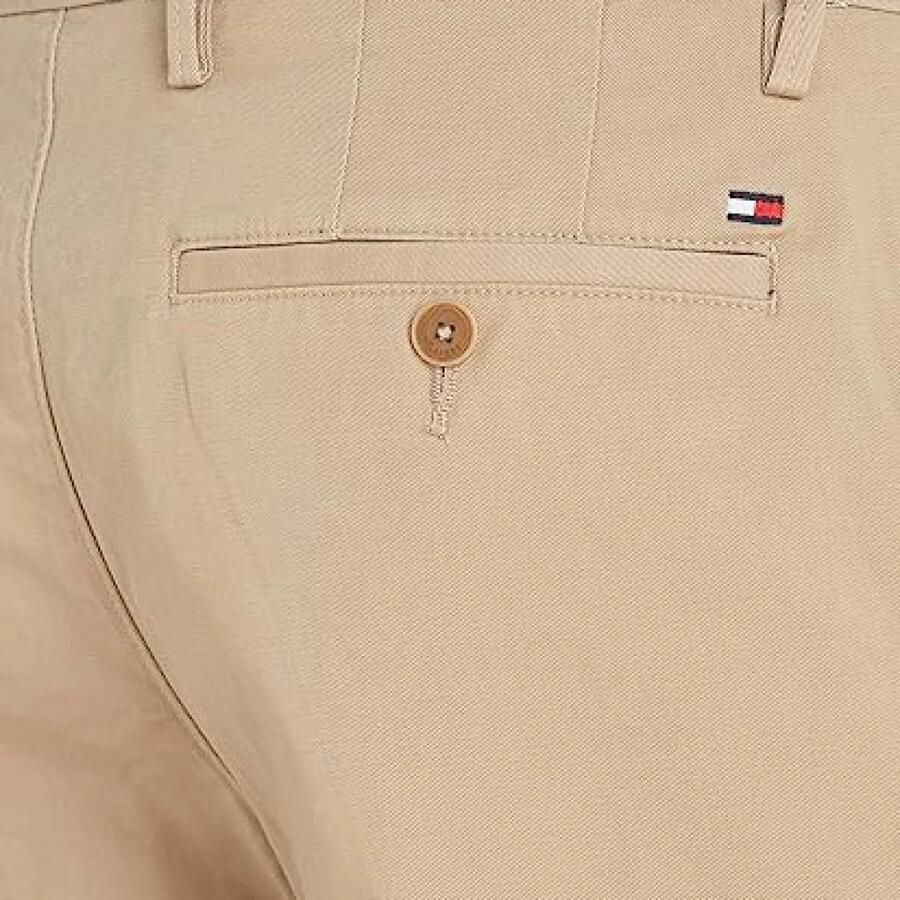 Tommy Hilfiger Beige Katoenen Broek Regular Fit Beige Heren - Foto 2