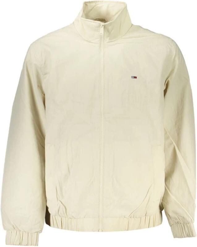 Tommy Hilfiger Beige Langarm-Jacke gemaakt van gerecycled materiaal Beige Heren
