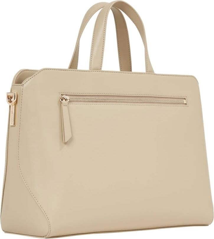 Tommy Hilfiger Beige Laptop Werkzak voor Vrouwen Beige Dames