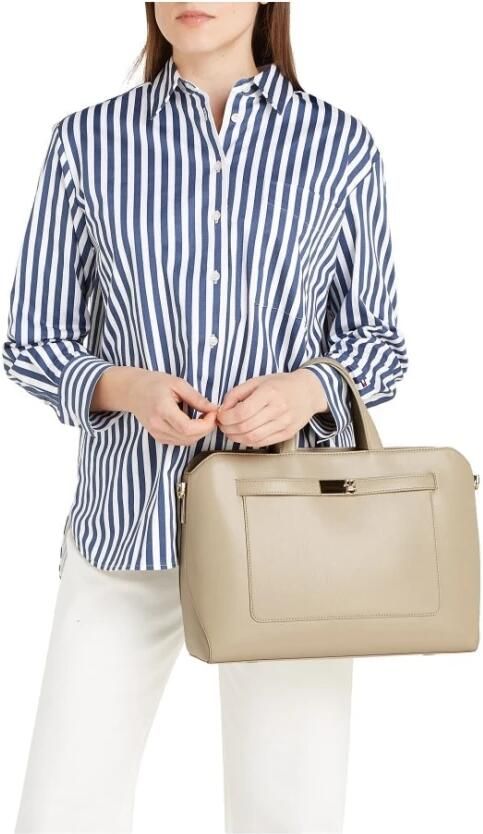 Tommy Hilfiger Beige Laptop Werkzak voor Vrouwen Beige Dames - Foto 4