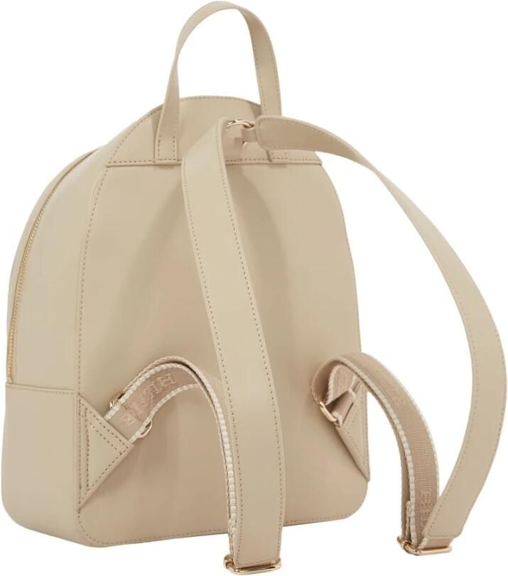 Tommy Hilfiger Beige Monotype Dames Rugzak Beige Dames