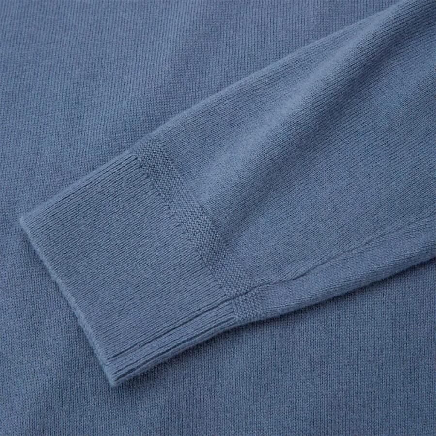 TOMMY HILFIGER Heren Truien & Vesten Pima Org Ctn Cashmere Crew Neck Donkerblauw - Foto 2
