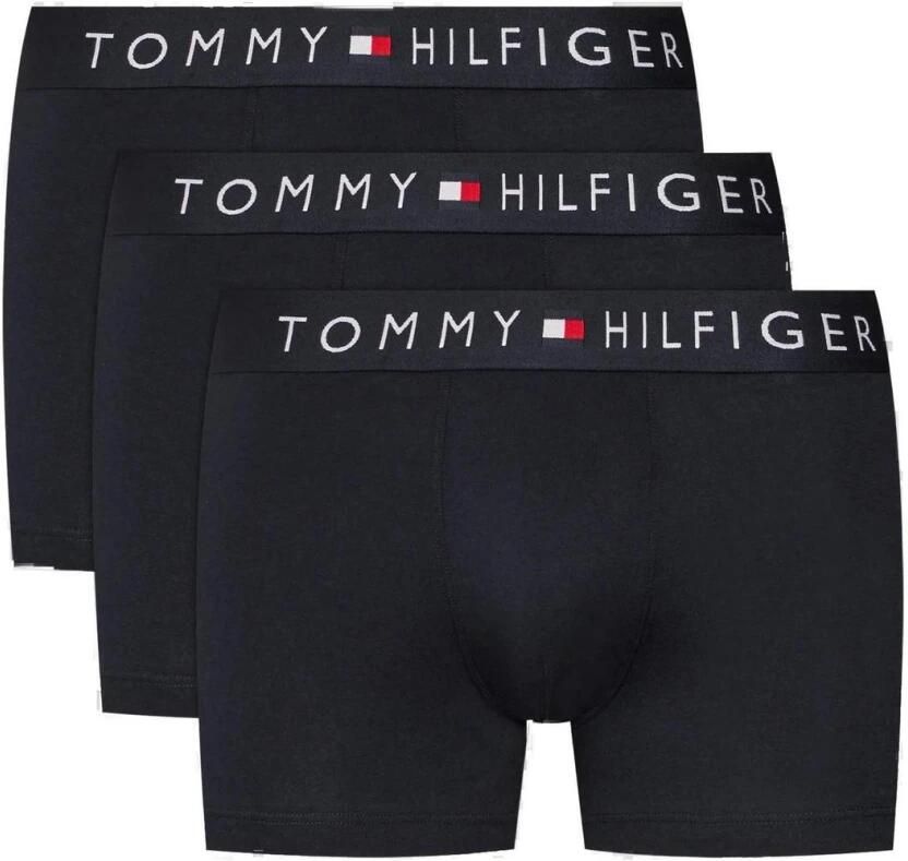 Tommy Hilfiger Underwear Trunk 3P TRUNK met tommy hilfiger logo-opschrift (3 stuks) - Foto 2