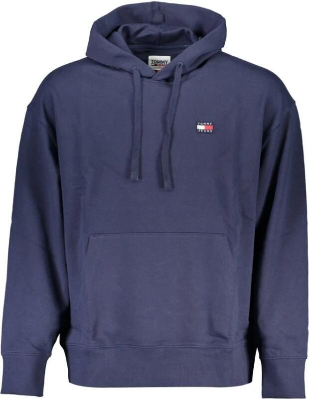 Tommy Hilfiger Sweater Flag Hoodie Relaxte pasvorm Lange mouwen