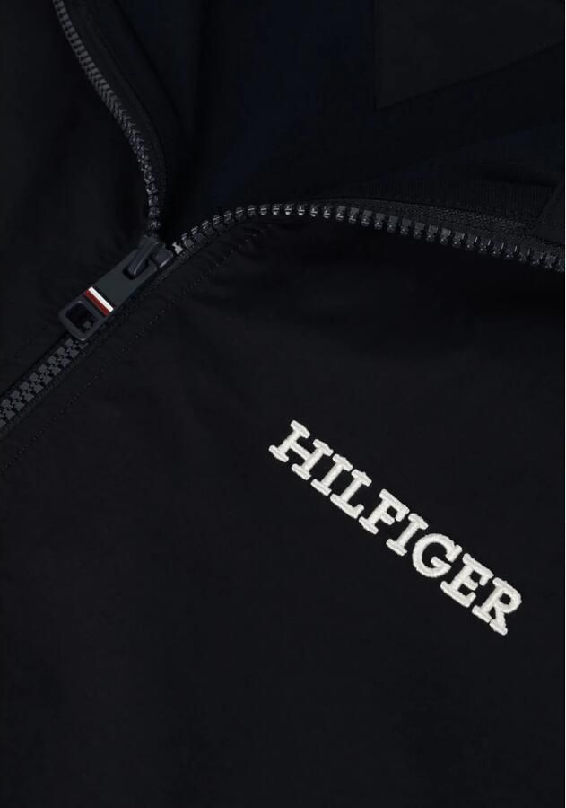 TOMMY HILFIGER Heren Truien & Vesten Monotype Mix Media H Blauw - Foto 2
