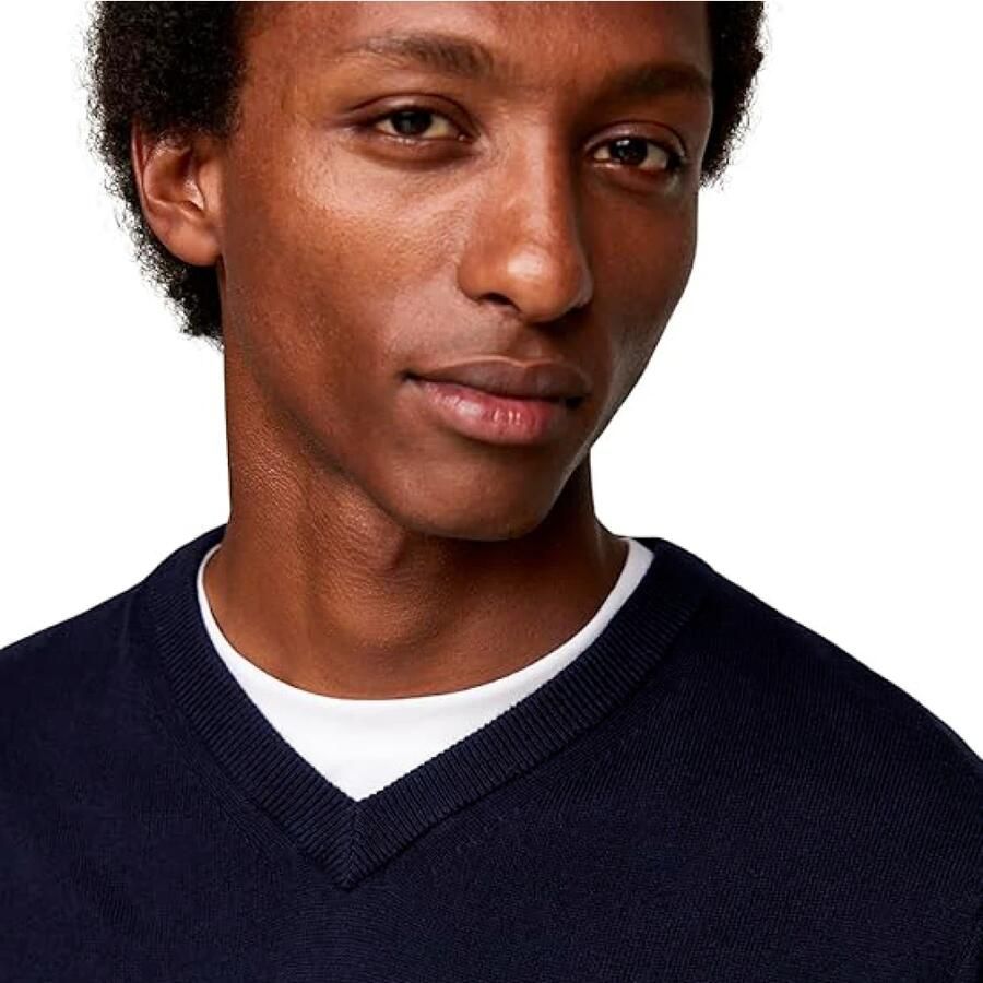 Tommy Hilfiger Regular fit pullover van een mix van katoen en kasjmier