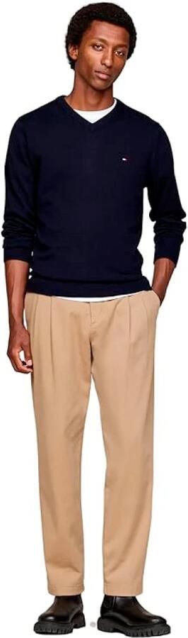 Tommy Hilfiger Regular fit pullover van een mix van katoen en kasjmier - Foto 12