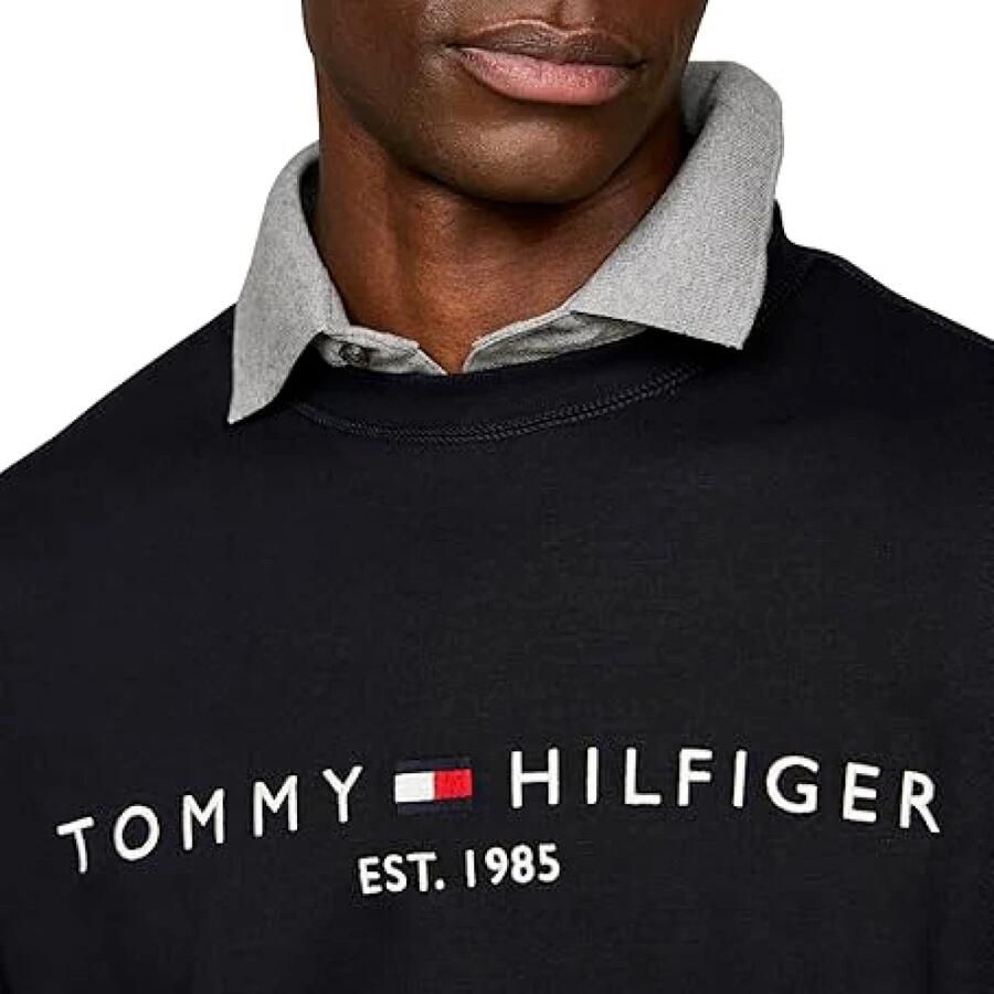 Tommy Hilfiger Sweatshirt TOMMY LOGO SWEATSHIRT met ronde hals en borduursel - Foto 2