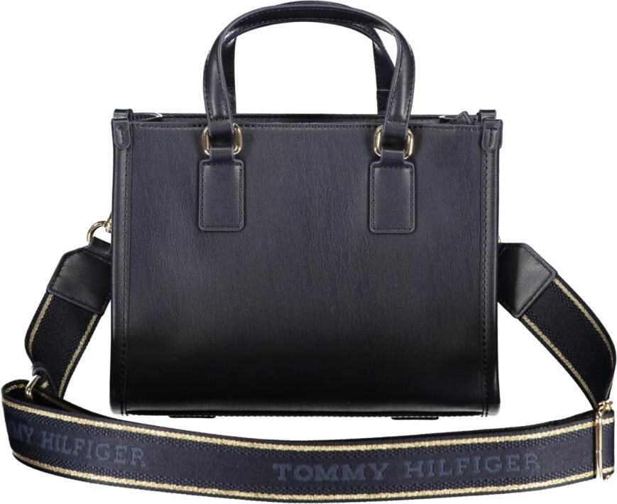 Tommy Hilfiger Blauwe Polyethyleen Handtas met Verstelbare Schouderband Blue Dames - Foto 2
