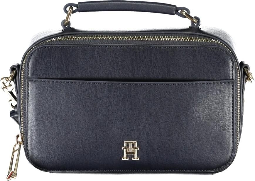 Tommy Hilfiger Blauwe Polyethyleen Handtas met Verstelbare Schouderband Blue Dames - Foto 3