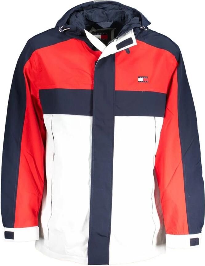 Tommy Hilfiger Blauwe Hoodie met meerdere zakken Multicolor Heren