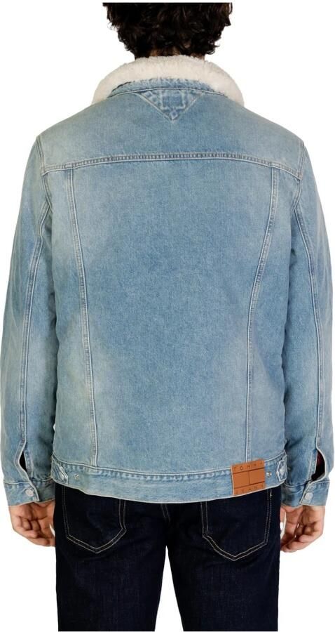 Tommy Hilfiger Blauwe Katoenen Knoopjas met Zakken Blue Heren