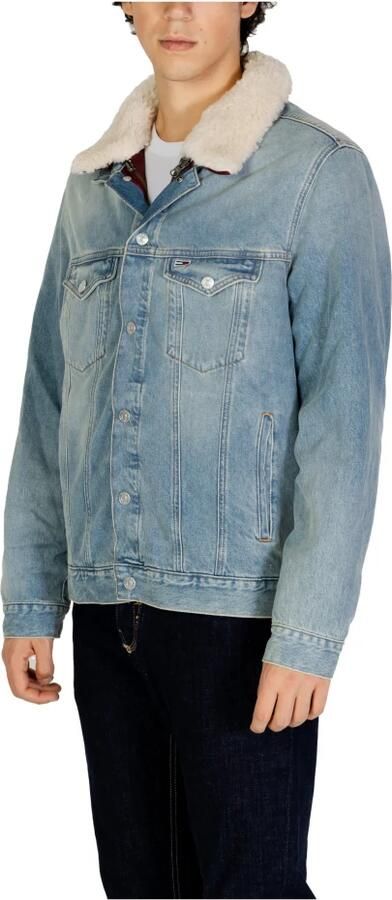 Tommy Hilfiger Blauwe Katoenen Knoopjas met Zakken Blue Heren - Foto 2