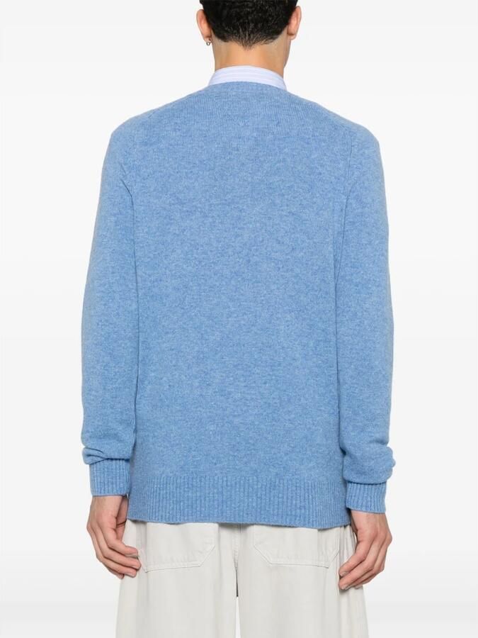 TOMMY HILFIGER Heren Truien & Vesten Lambswool Crew Neck Blauw - Foto 3