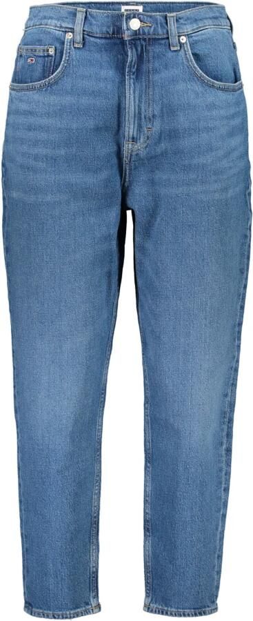 TOMMY JEANS Tapered jeans High waist Mom-Jeans Tapered In 5-pocket-stijl en licht uitgewassen - Foto 13