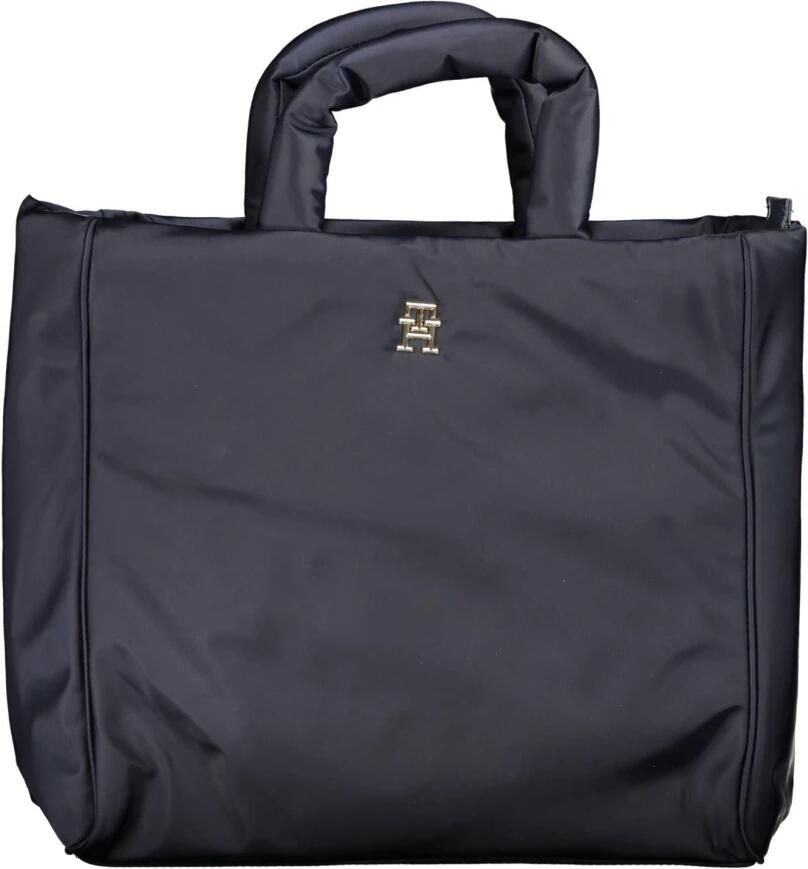 Tommy Hilfiger Blauwe Polyester Handtas met Contrasterende Details Blauw Dames - Foto 4