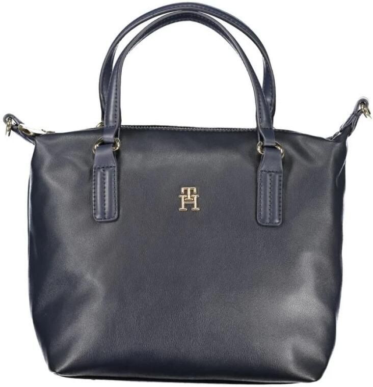 Tommy Hilfiger Blauwe Polyester Handtas met Verstelbare Schouderband Blue Dames - Foto 3