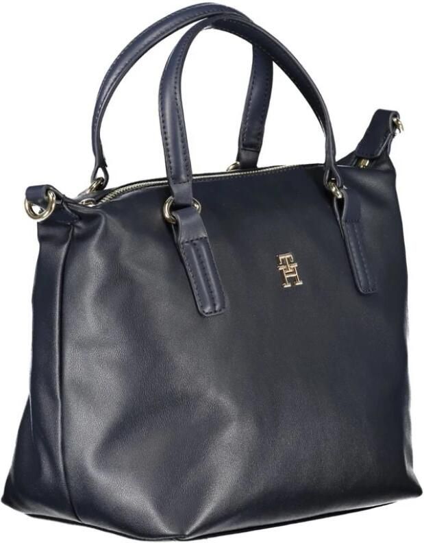 Tommy Hilfiger Blauwe Polyester Handtas met Verstelbare Schouderband Blue Dames - Foto 2
