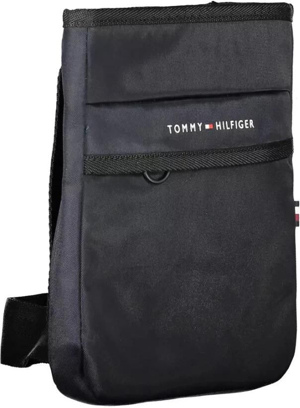 Tommy Hilfiger Schoudertas van gerecycled polyester met print en logo - Foto 2