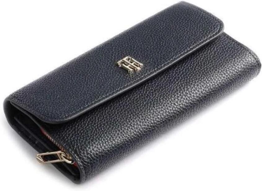 Tommy Hilfiger Blauwe Portemonnee met Gladde Afwerking Blue Dames - Foto 2