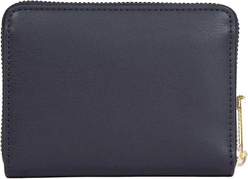 Tommy Hilfiger Blauwe PU Leren Portemonnee met Metalen Logo Blue Dames - Foto 3