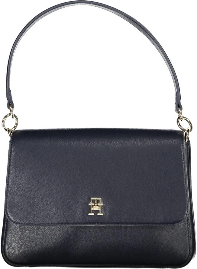 Tommy Hilfiger Blauwe Schoudertas met Afneembare Band Black Dames - Foto 2