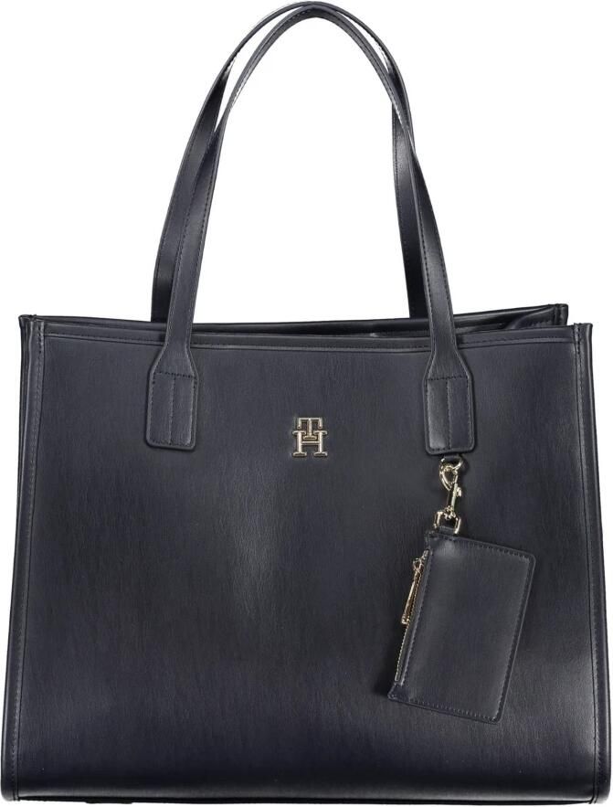 Tommy Hilfiger Blauwe Polyethyleen Handtas met Schouderbanden Blue Dames - Foto 2