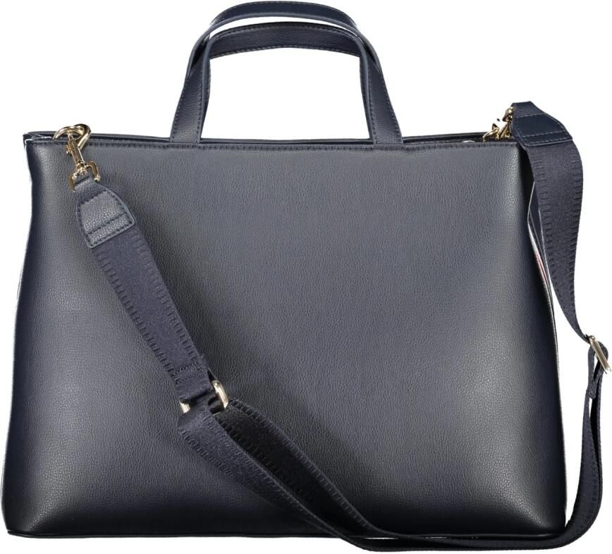 Tommy Hilfiger Blauwe Polyester Handtas met Verstelbare Schouderband Blue Dames - Foto 2