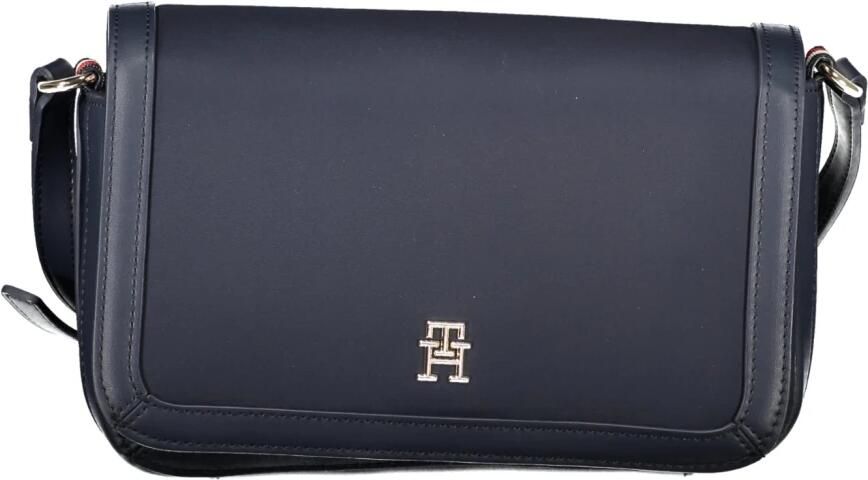 Tommy Hilfiger Schoudertas TH ESSENTIAL S FLAP CROSSOVER Handtas dames tas dames schoudertas gerecyclede materialen. - Foto 3